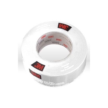 3M Duct Tape, Duct Tape 3900, White, 48Mm X 54.8 M, Gauge 7.7 Mil 21200-49829